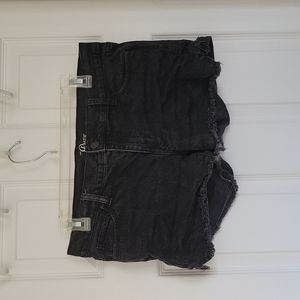 Old Navy Black Cut Off Shorts Size 8